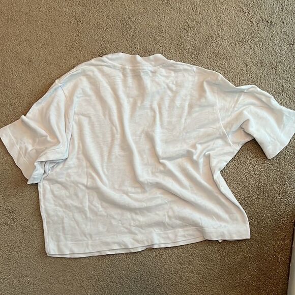 Cotton Citizen Cropped White Tee XS - Picture 5 of 5
